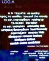 extended her pain whispery Whitman's (Tears) refrain his clammy fist resist twist deeper pierce the heart all mighty silly hymn beer fart 'sweet heart'