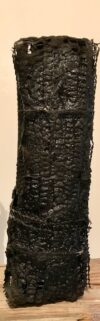 I too claim to be of your race and I have paid the penalty ... now a suppliant I come  to noble Persephone that she  may be kind and send me to the pure (Orpheus pre-Homeric) wood plaster string wire 45 x W 8"