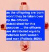 and as the offspring are born won't they be taken over by the officers established for this purpose men or women or both ... officers are common to both women and men (Politeia 460b)