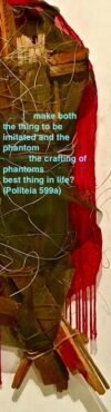 if a man were able to make the thing to be imitated and the phantom ... serious about the crafting of the phantoms ... of his own life as the best thing he has? (Politeia 599a)