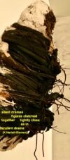 to draw scenes of desperation? ... silent dramas were all these figures clutched together one standing tightly close to the other as in ancient tragedy (K Hariati-Sismani)